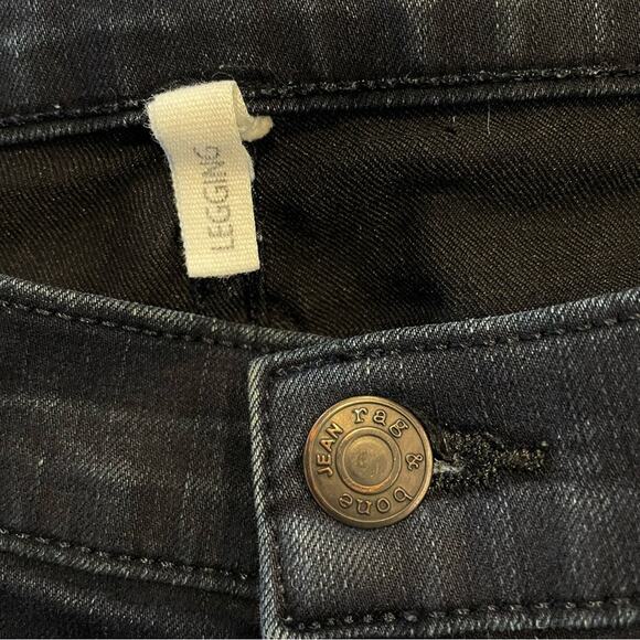 RAG BONE SEXY BOHO SKINNY LEGGING JEGGINGS JEANS DARK MIDNIGHT BLUE SIZE 30 - Picture 7 of 10